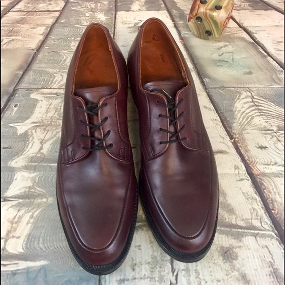 E. T. Wright Leather Lace Up Loafer Dress Shoes main image 4